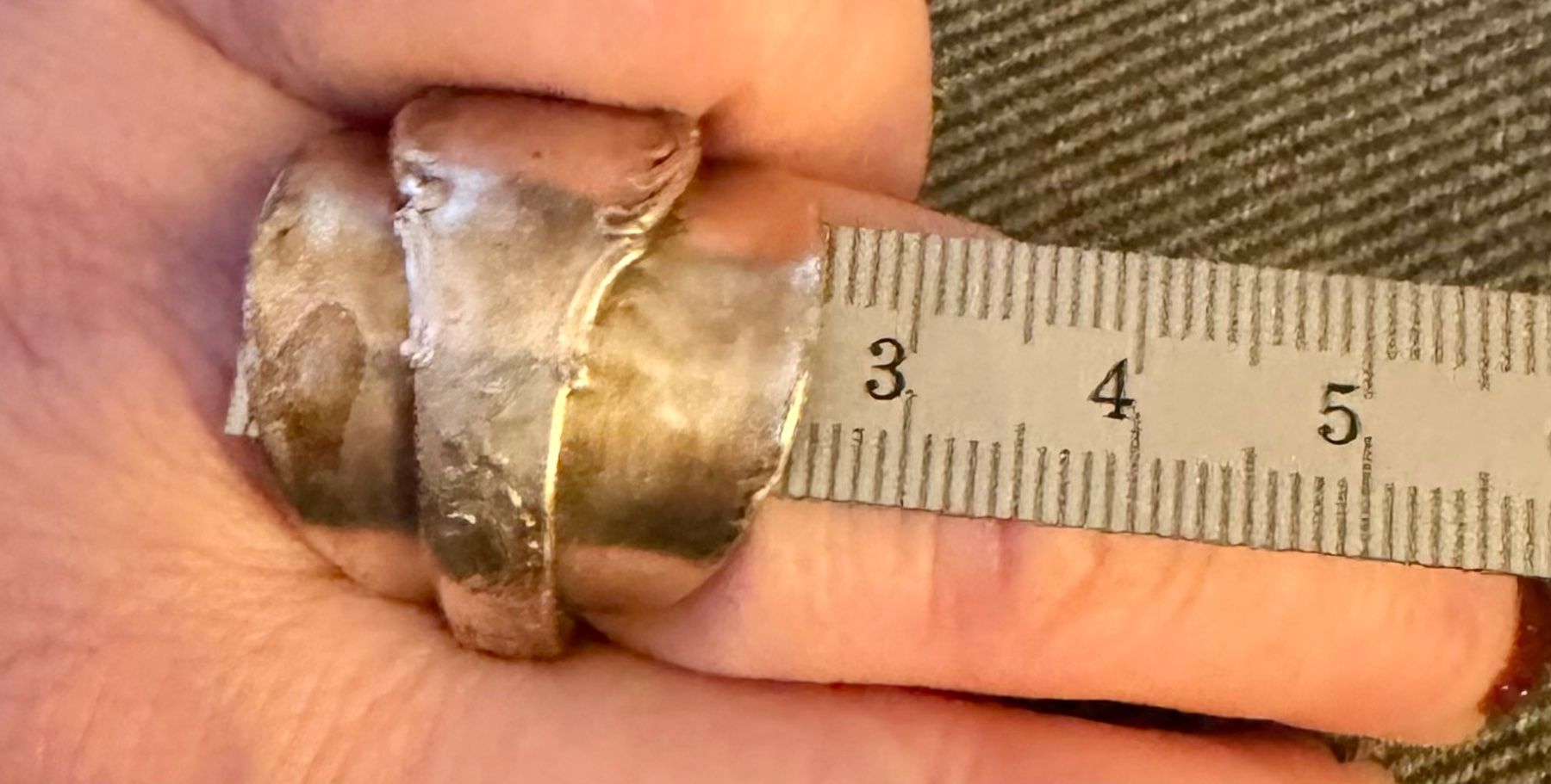 Anelli: Silberring aus alter Vintage Löffel – Usato da Zollikofen venduto da Sommer123 3