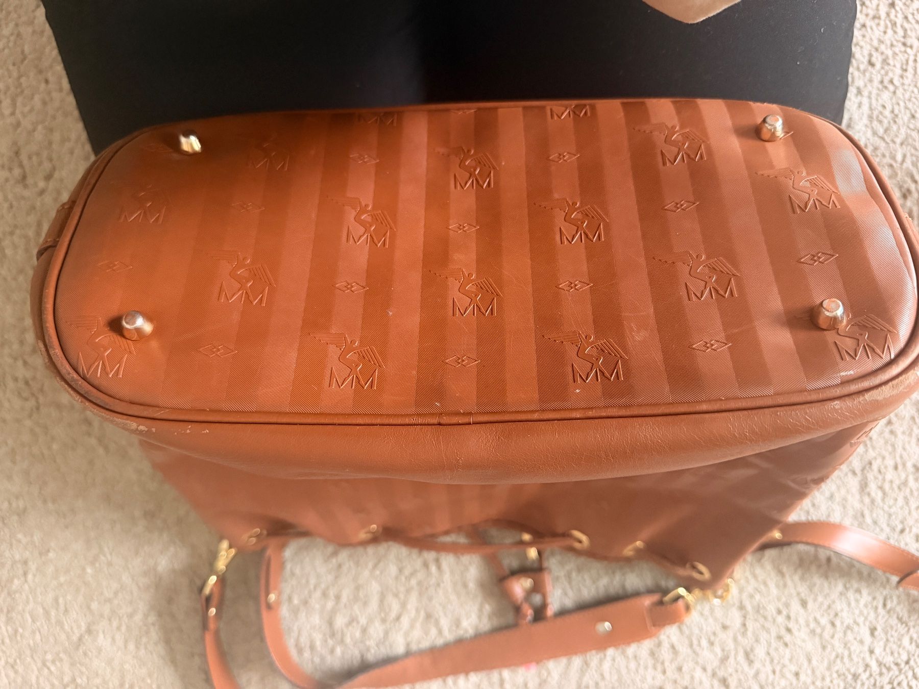 Borse da donna: Maison Mollerus Beuteltasche Leder cognac Farbe – Usato da Bern venduto da IlaCo 7