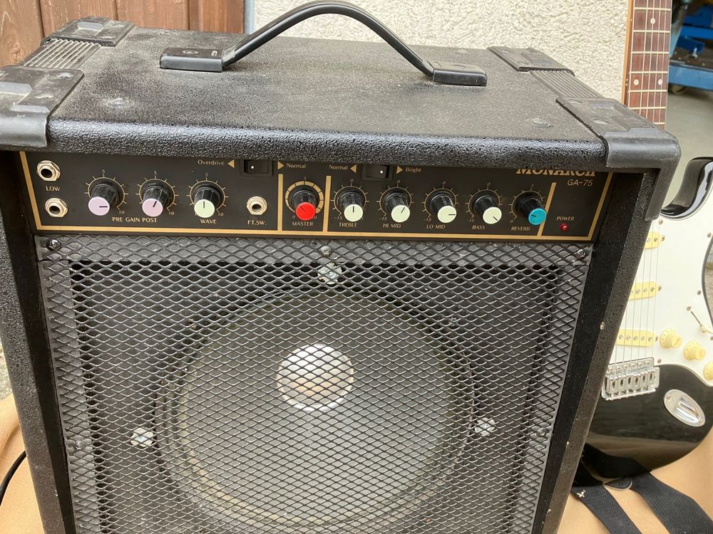 Gitarrenverstärker Monarch GA75 mit EGitarre Kaufen auf Ricardo
