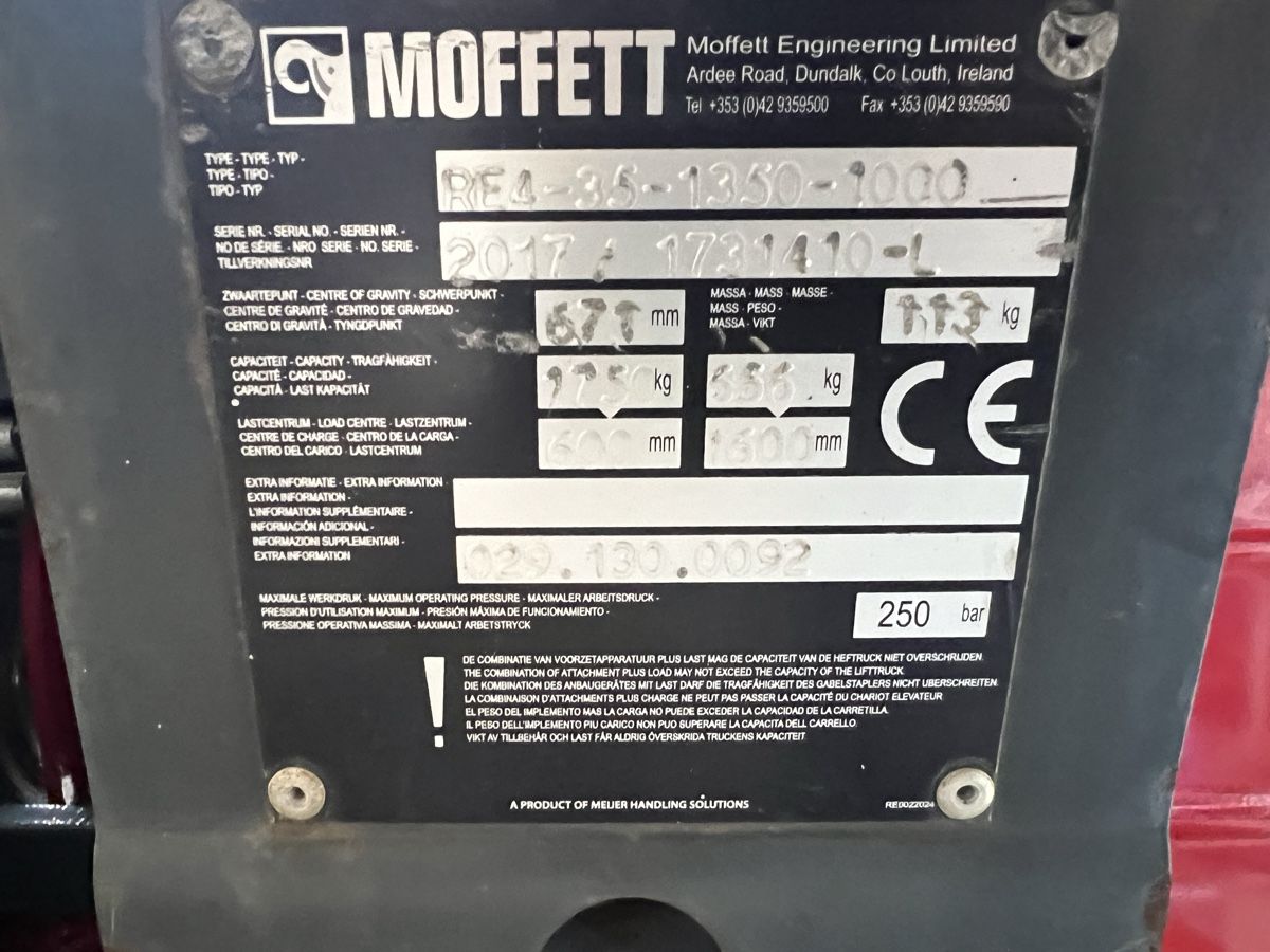 Carrelli elevatori e a forche: Moffett Mitnehmstapler Geländestapler – Usato da Gansingen venduto da Immotrans 4