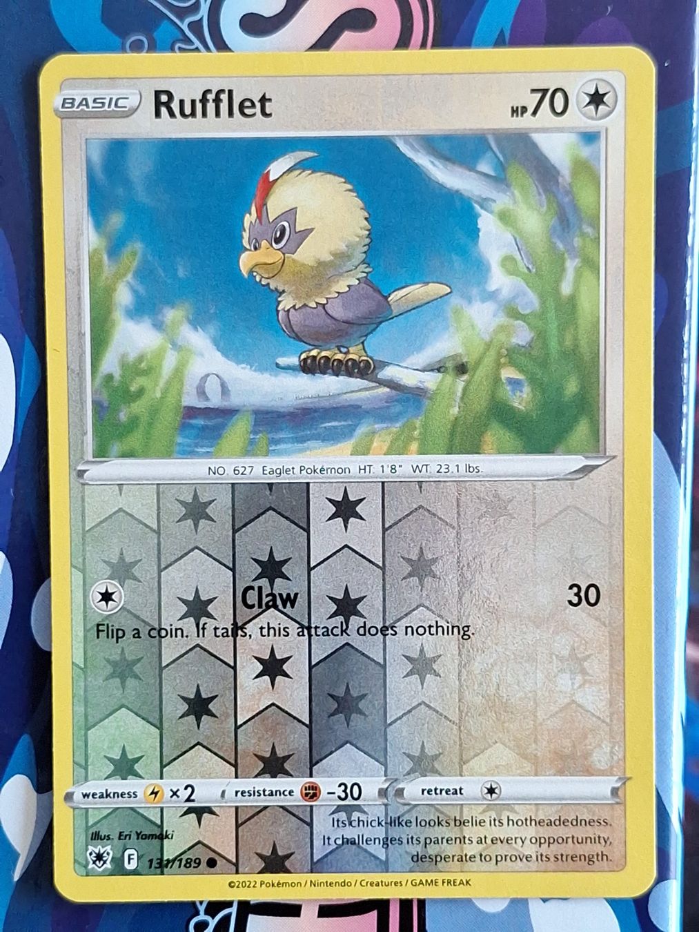 Pokémon Carte collezionabili: Rufflet - Reverse Holo Astral Radiance - #2Ord – Usato da Altstätten SG venduto da GGsGameshop