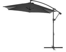 Cocon - Sonnenschirm Stahl (Ø300cm, hängend) - Grau