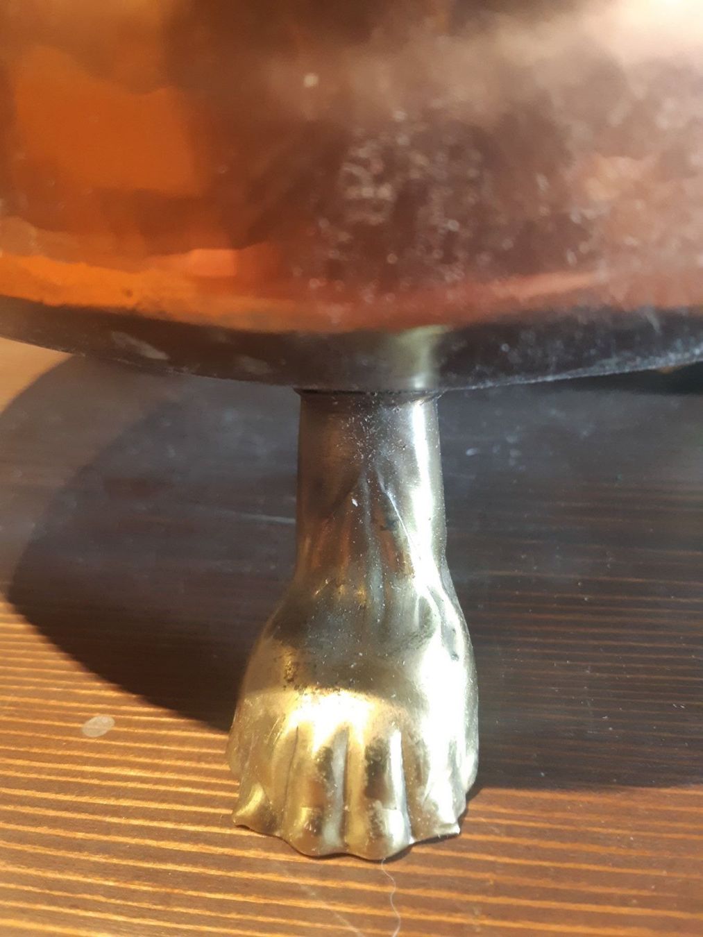 Pots de fleurs: Kupertopf mit Messing – D'occasion à Grindelwald par carro5 4