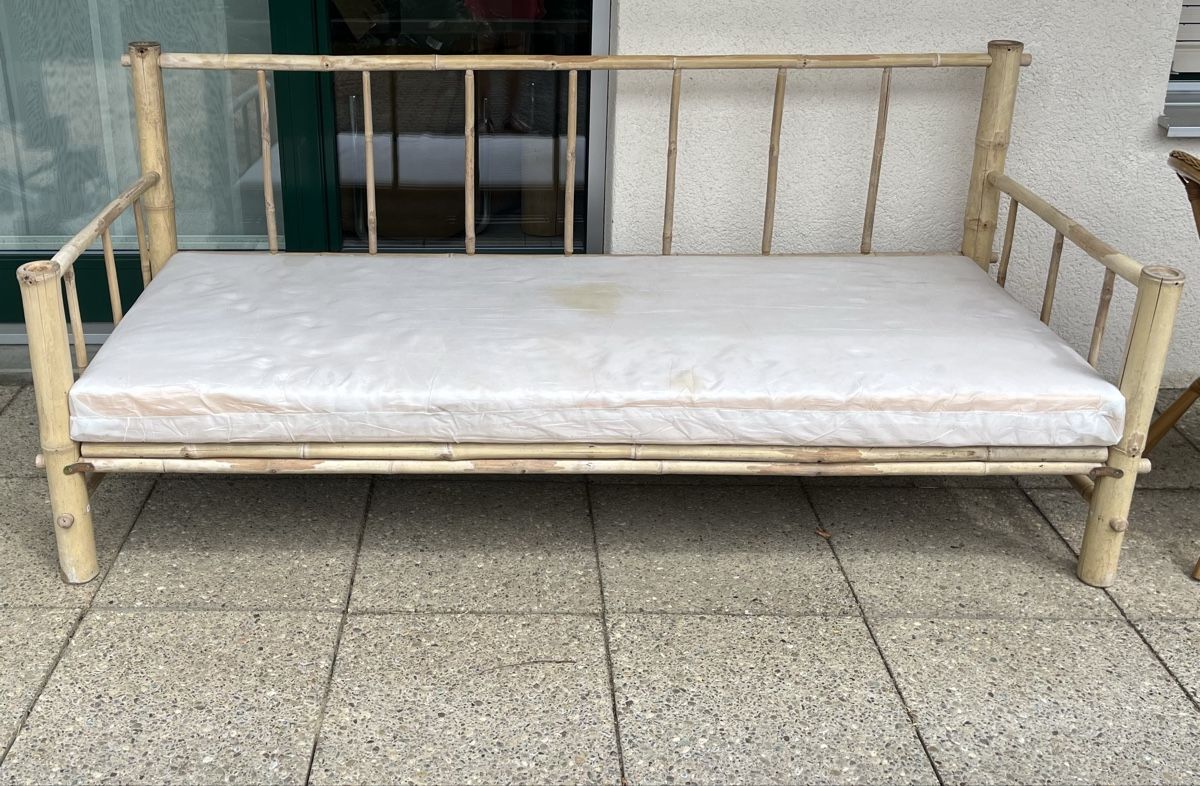 Sofas: BambusSofa mit Auflage gebraucht – D'occasion à Wohlen AG par l_a_6snl