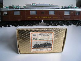 Metrop BLS Ae 6/8 205 Schattenschrift 2 Panto's, Fotos,  698