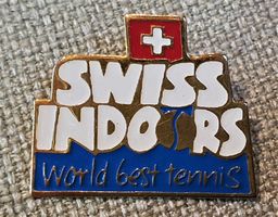 I302 Pin Swiss Indoors world best tennis Basel