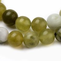 Jade natürlich grün 4mm, 1 Strang