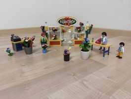 Playmobil Flora Shop 4484 Set mit Zubehör gebraucht