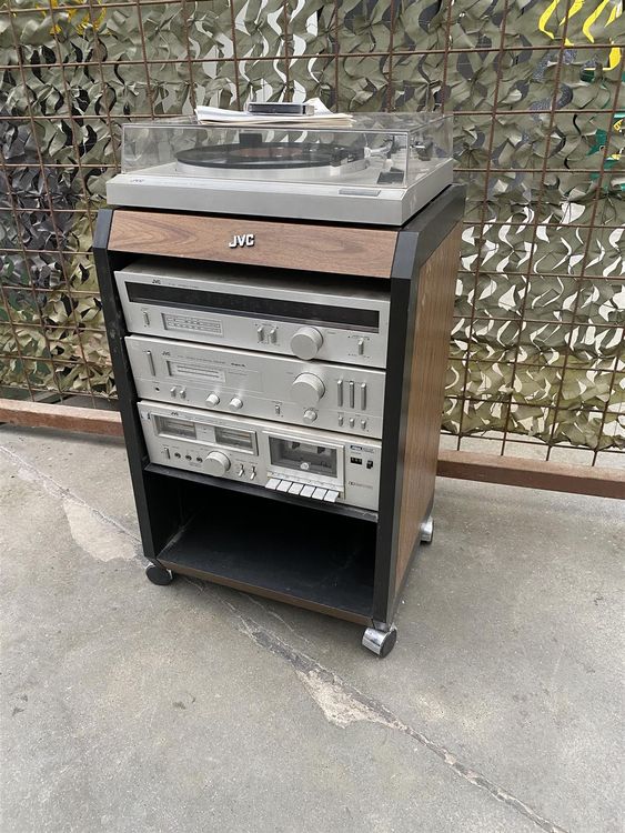 JVC Anlage komplett inkl. Rack -K019 | Kaufen auf Ricardo