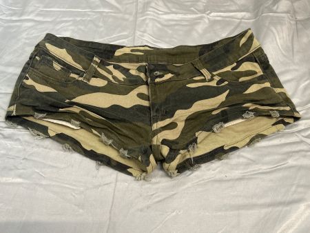 Shorts Jeans Camouflage Kurze Hose Gr XL NEU