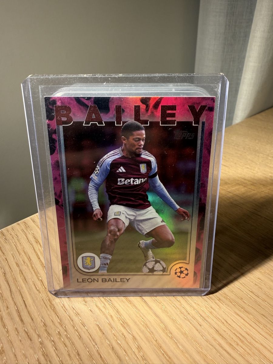 Topps Carte collezionabili: Leon Bailey Topps UEFA Card- Aston Villa – Nuovo (secondo la descrizione) da Au ZH venduto da CardsWithMax
