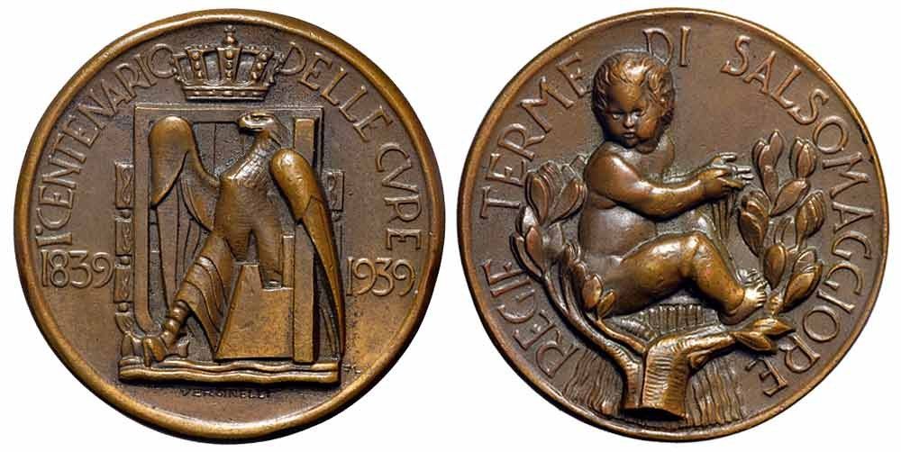 Medaglie: Italien, Medaille 1939, Salsomaggiore – Usato da Chiasso venduto da Novamarketing