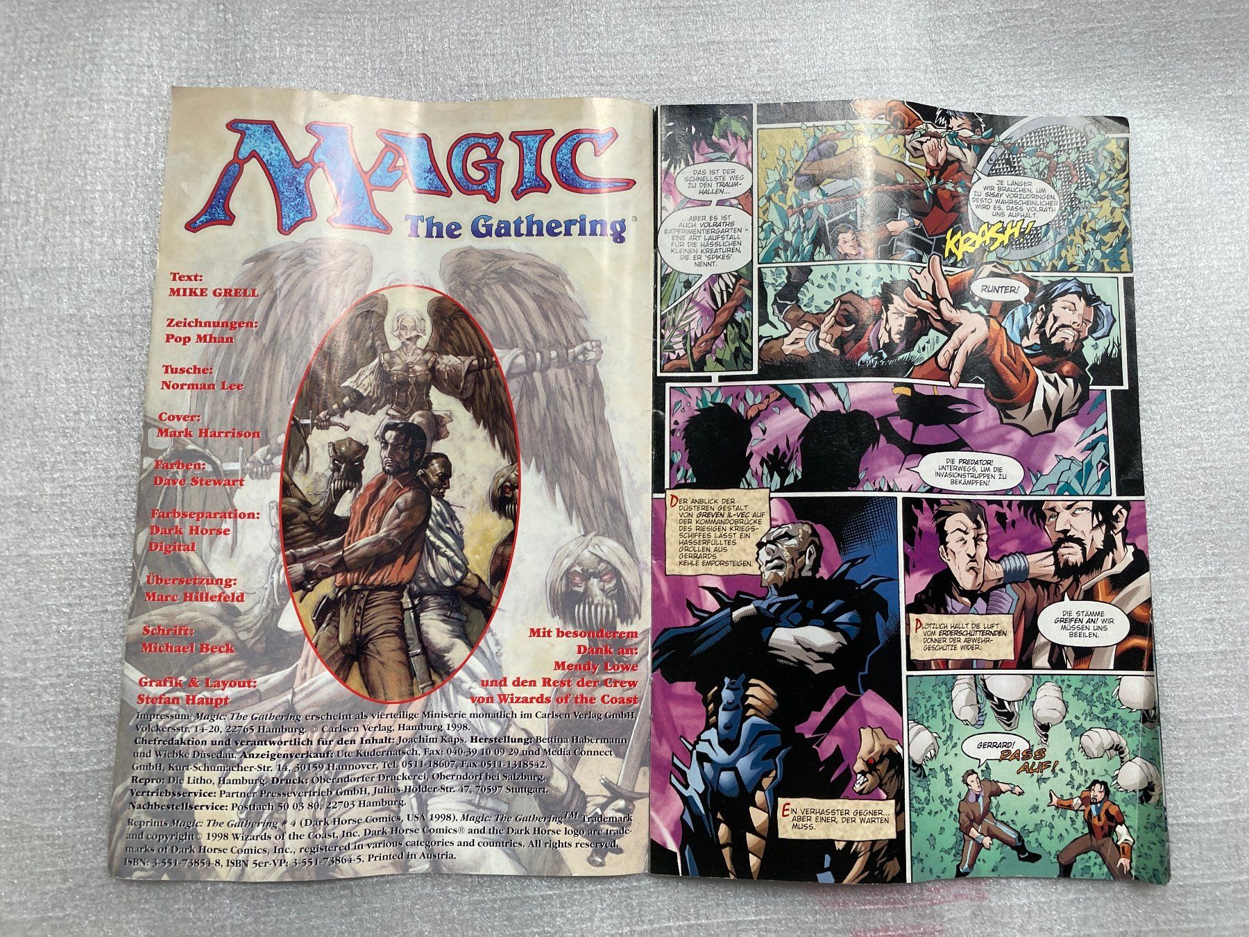 BD: Magic The Gathering Comic Nr. 4 Magazin – D'occasion à Horgen par Goros 1