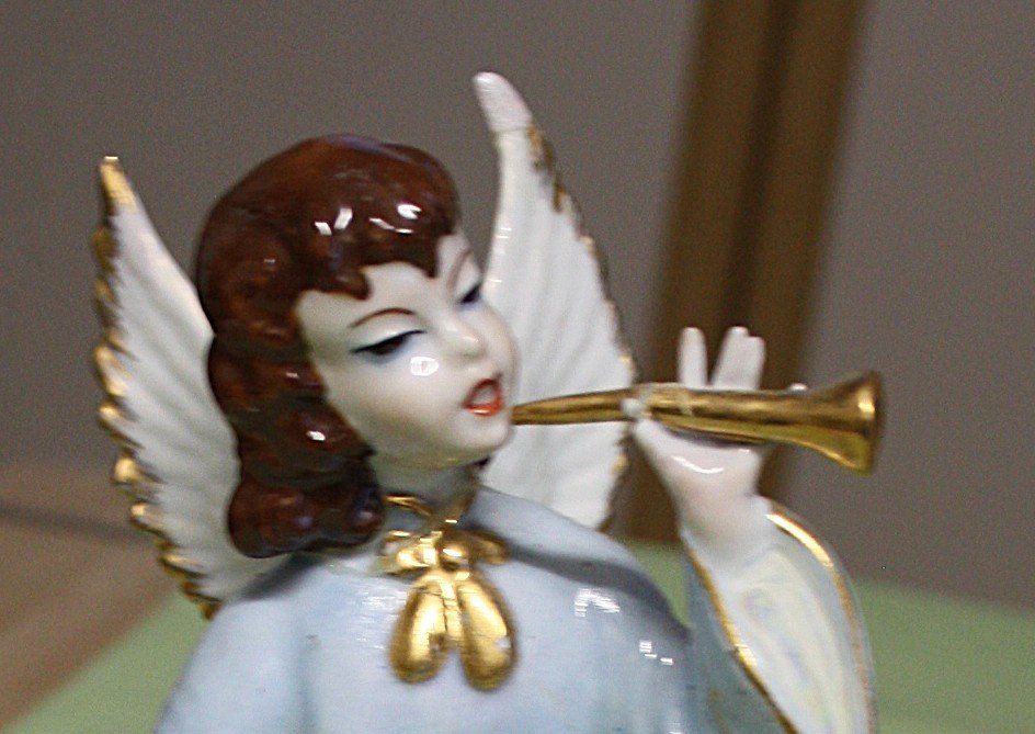 Statuette: Engel mit Tröte – Difettoso da Flüelen venduto da Alt-und-Neu 1