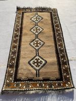 Gabbeh 195x108cm 100% ungefärbte Wolle handgeknüpft sauber