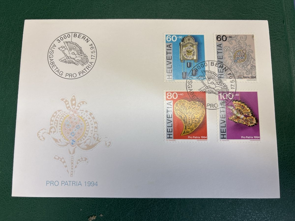 Buste & buste per spedizione: Enveloppe Pro Patria 1994 – Nuovo (secondo la descrizione) da Cottens FR venduto da seb988