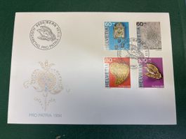 Enveloppe Pro Patria 1994