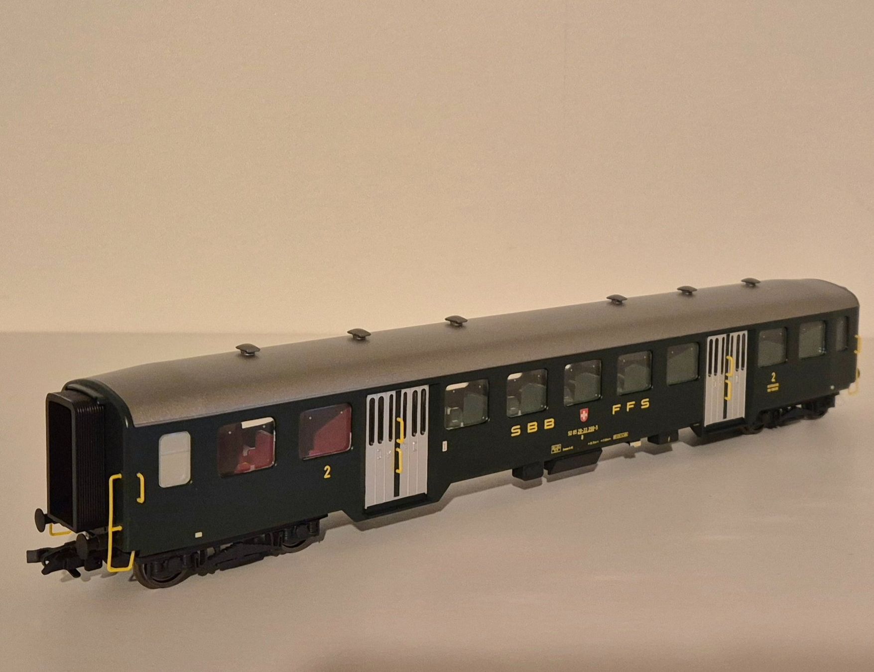 Liliput Modellini di ferrovie: Liliput SBB Leichtstahlwagen 2. Klasse – Usato da Wittenwil venduto da ced_q8j7 2