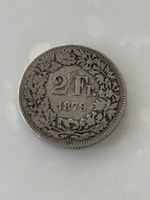 2 Franken 1879  sehr Rar