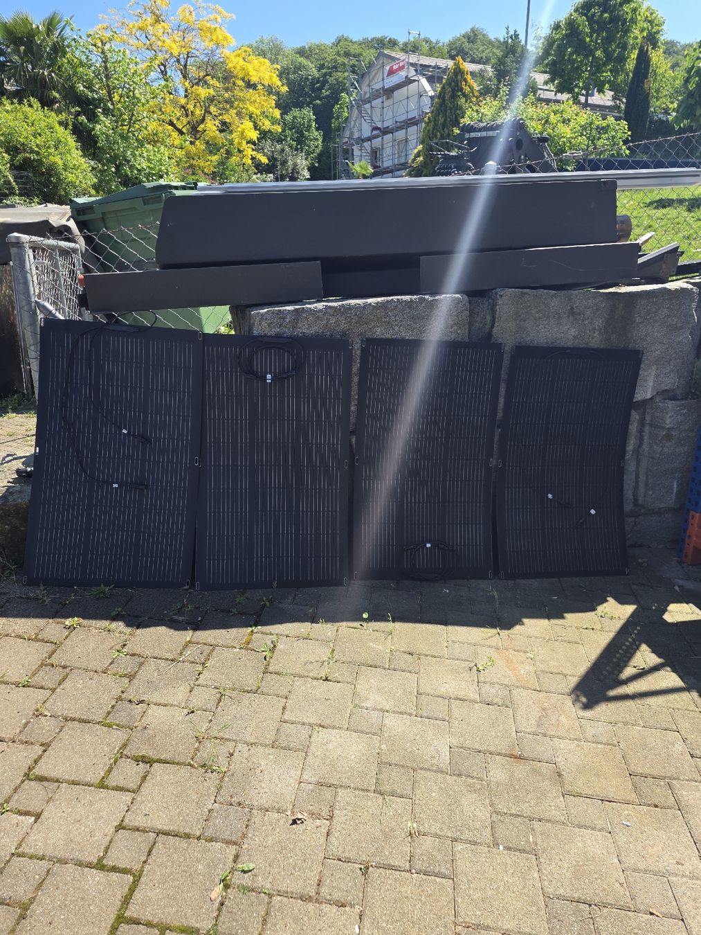 Panneaux solaires: Solarpanels flexiebel. 4Stk neu. – Neuf (Voir description) à Hausen AG par Monchhichi01