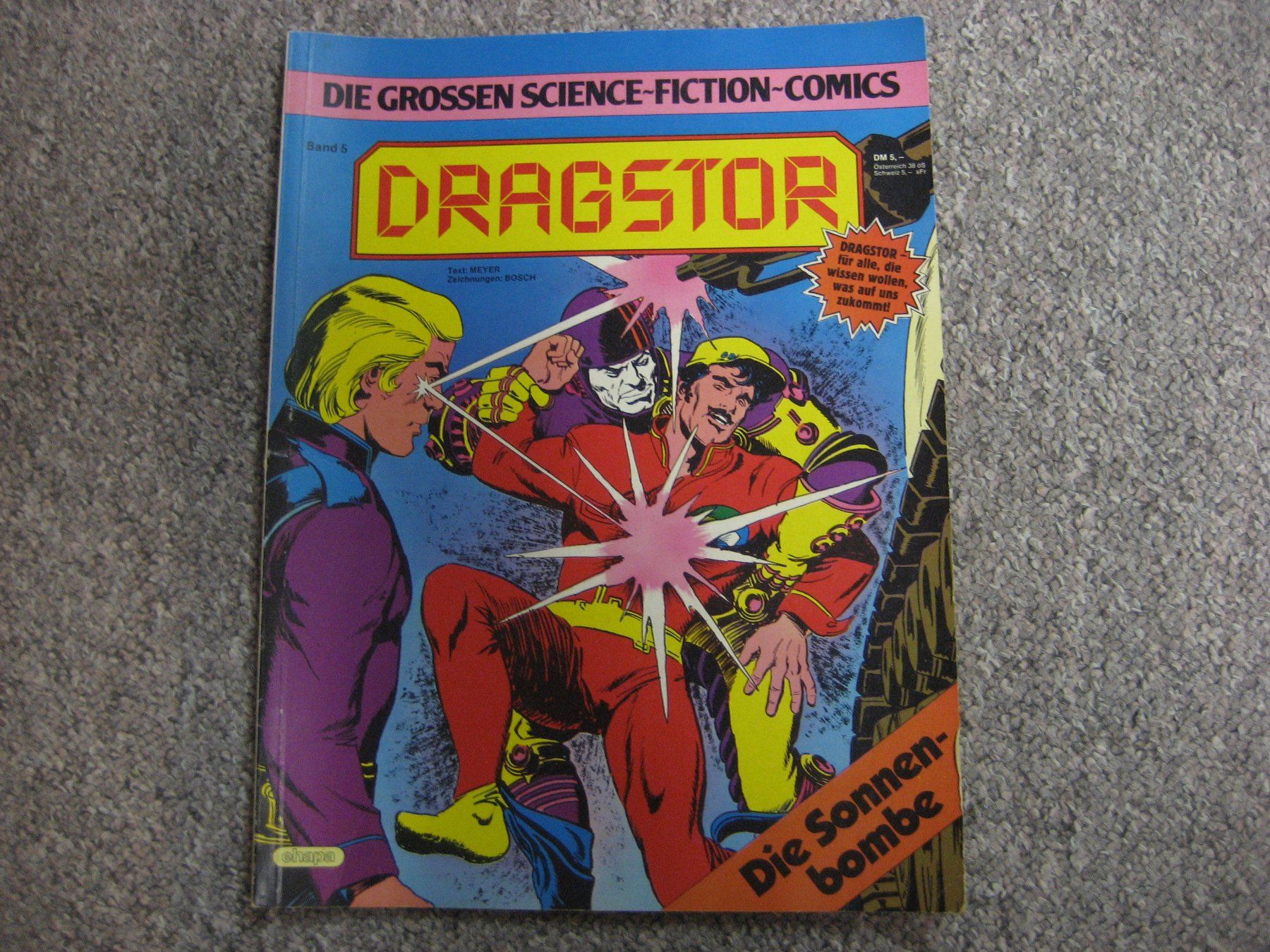 Fumetti: die grossen Science Fiction Comics 5 Dragstor – Usato da Bottighofen venduto da Spiderman61