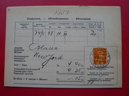 1923: Rarer Rückmelde-ZETTEL: ZOLLIKOFEN BE (Vollstempel)