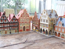 Altstadt H0 - viele Häuser / Gebäude Set - Kibri & Co