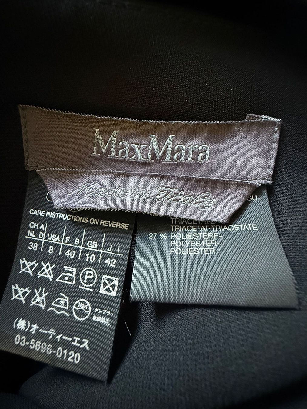 Max Mara Vestiti: Max Mara Kleid Pianoforte Kollektion – Usato da Horgen venduto da tsp_qr5b 2