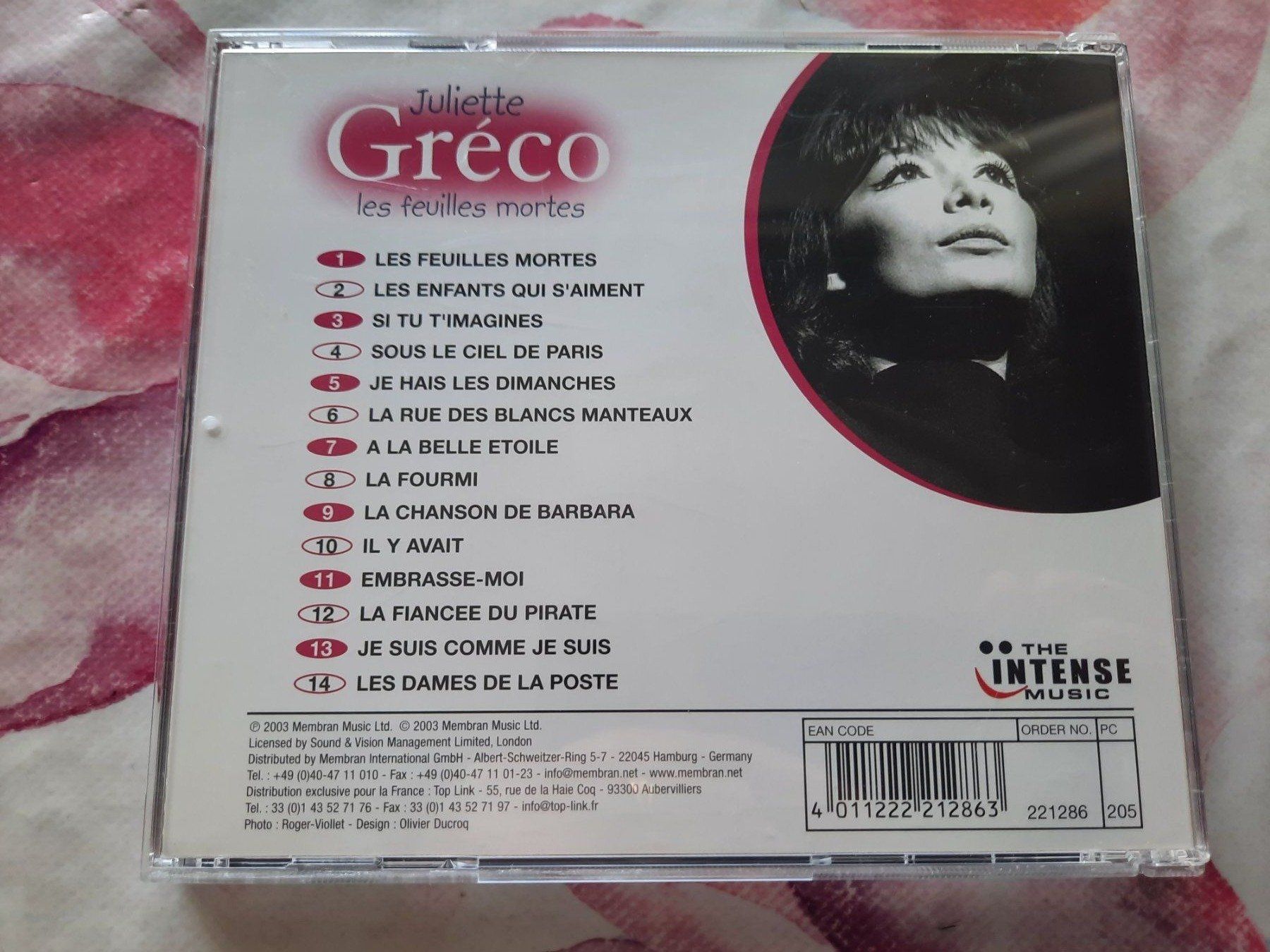 CDs: CD Juliette Gréco - Les feuilles mortes – Gebraucht aus Pully von bro_n52j 1