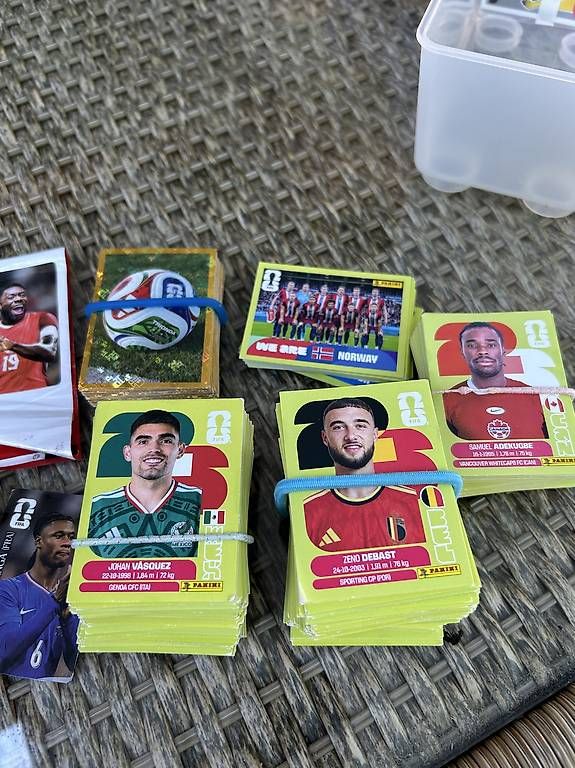Cartes à collectionner: Lot de plus de 400 cartes panini – D'occasion à Essertes par sbelkace 2
