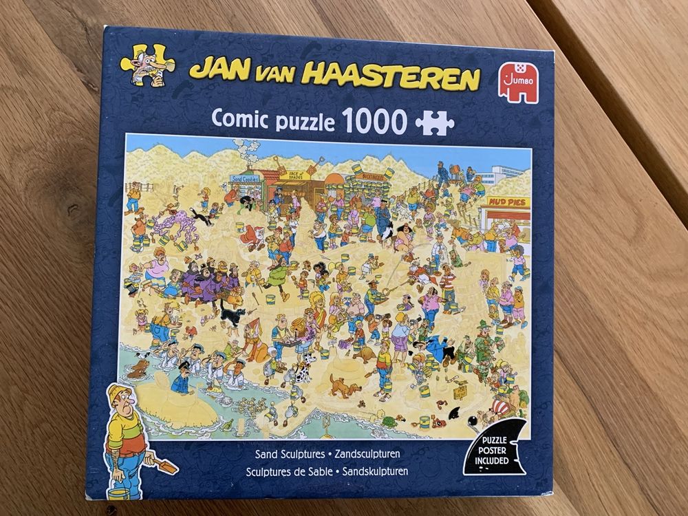 Jan van Haasteren Puzzle Sandskulpturen 1000 Teile (Gebraucht) in Thun ...