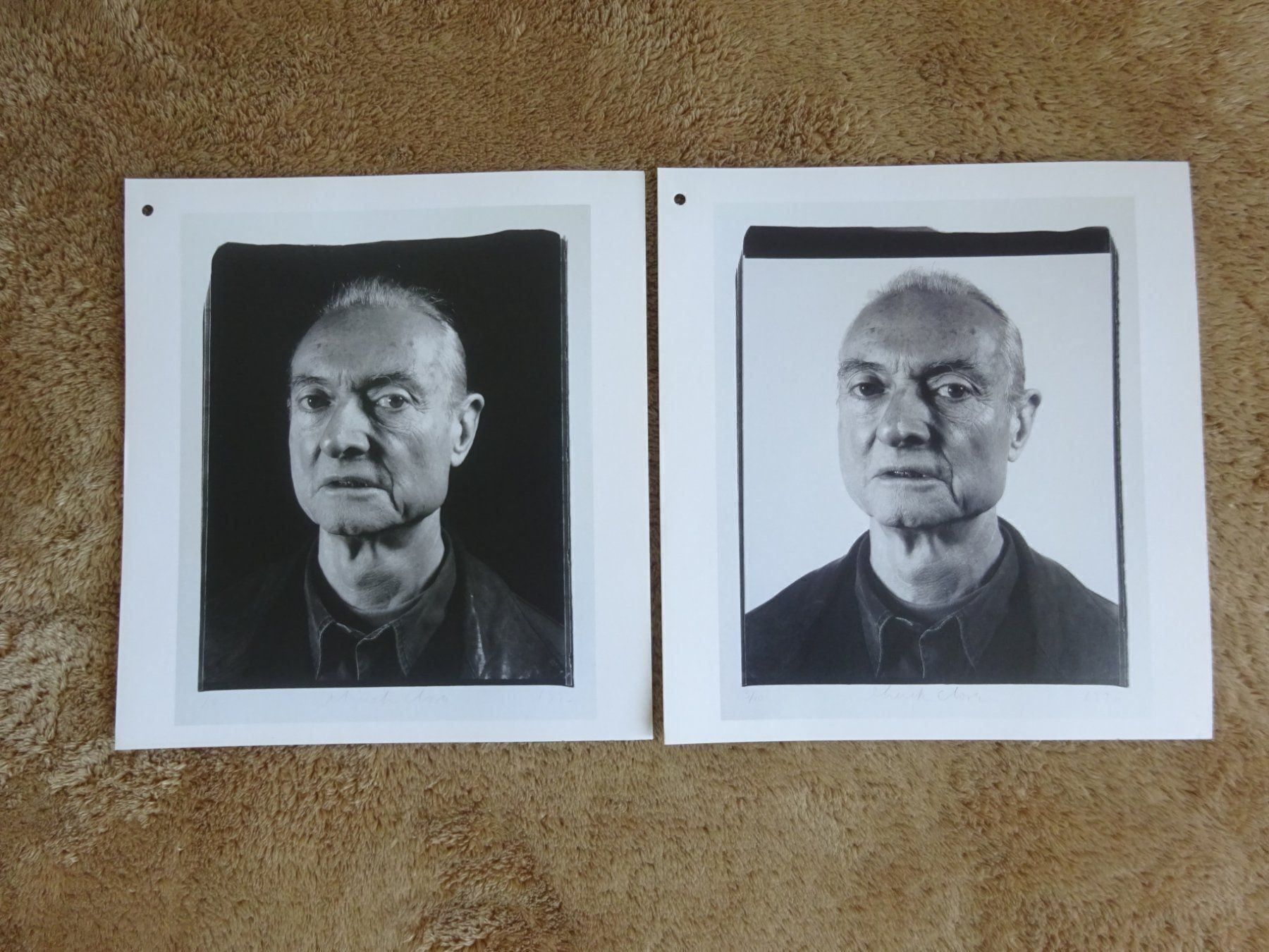 Posters & Illustrations: Chuck Close / "Roy Lichtenstein I+II" – D'occasion à Esslingen par eintagammeer