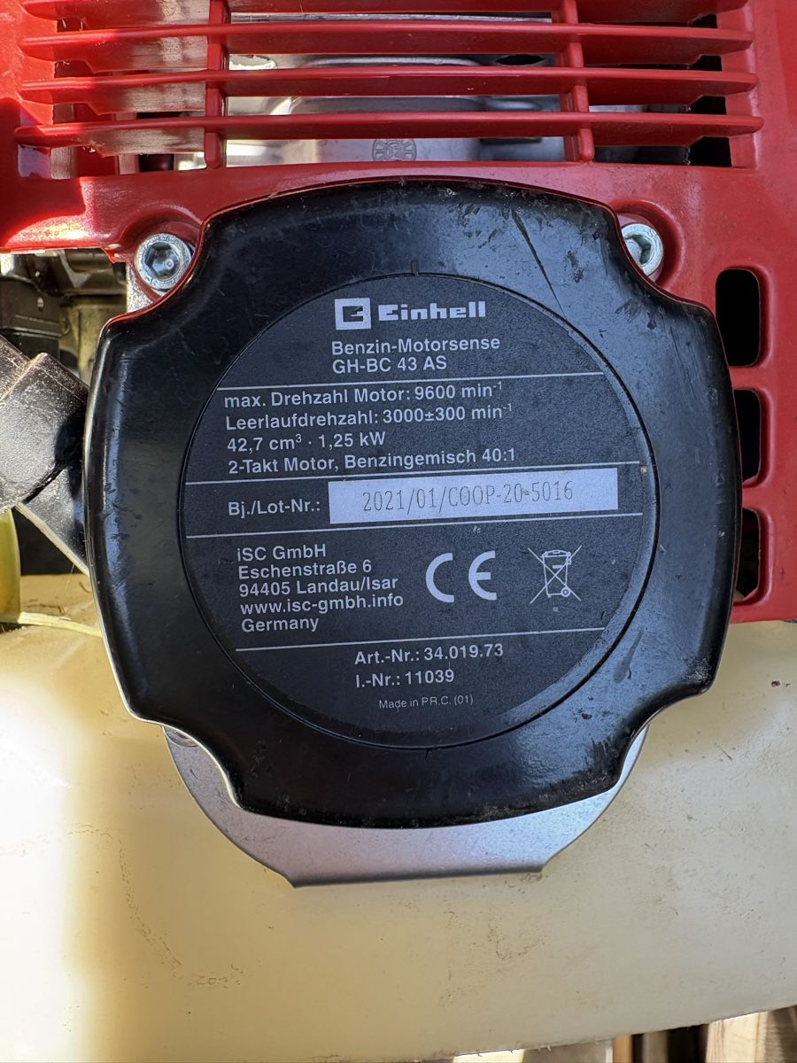 Tutte le macchine: Motorsense Einhell – Usato da Unterstammheim venduto da LMTECH90 6