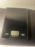 Digitale Küchenwaage, Schwarz, Ideal zum Backen!