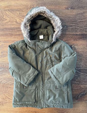 Kinder Herbst-/ Winterjacke mit abnehmbarer Kapuze, Gr. 98