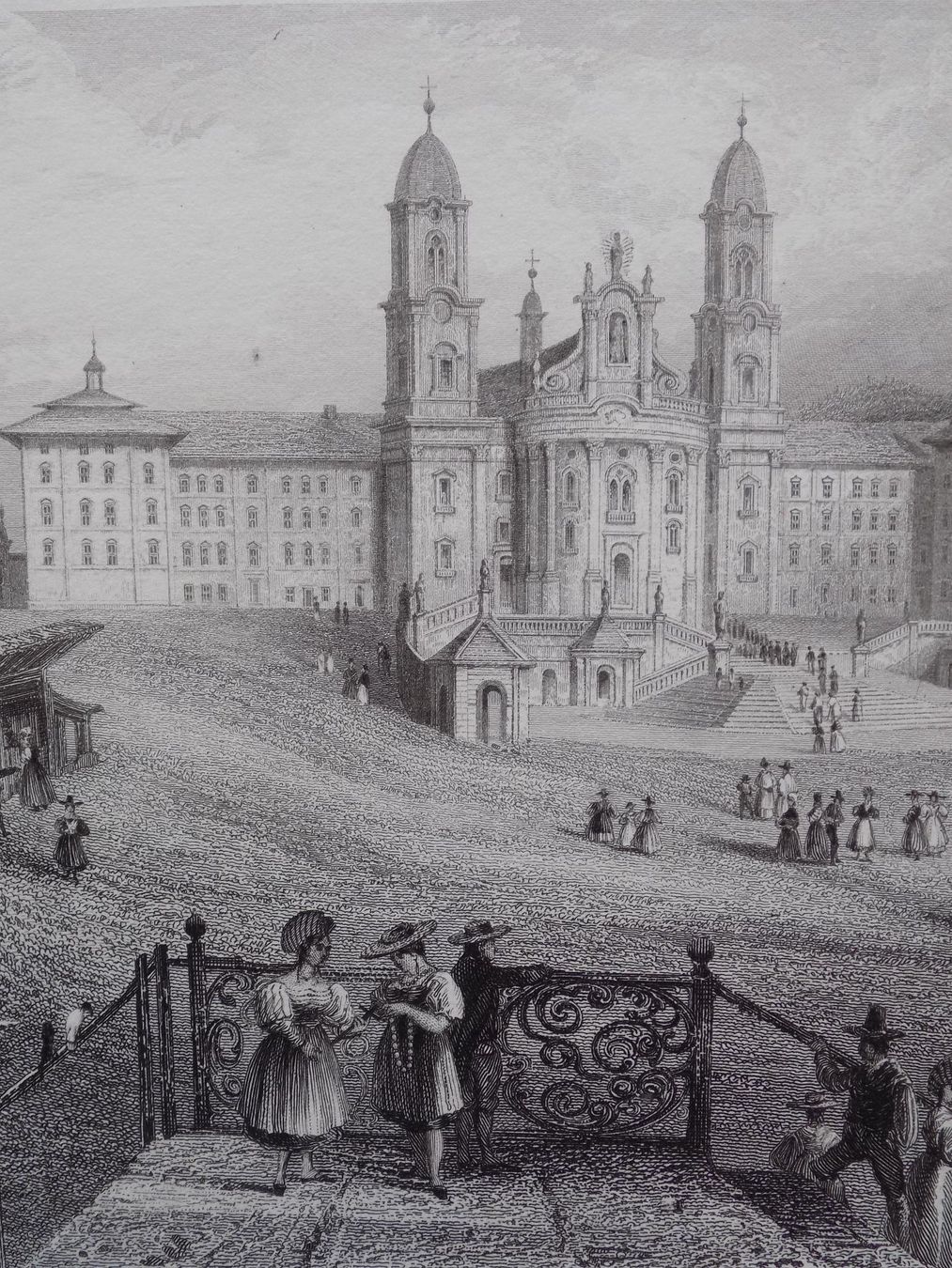 Incisioni: The abbey of Einsiedeln – Usato da Risch venduto da Rischli15 4