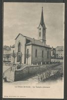 Carte P ( La Chaux-de-Fonds / Le Temple allemand )