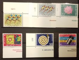 ET) 490-495, Sondermarken ET Vollstempel Kt. 25.-