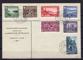 R6481  /  CAMPIONE 1944 lettre sans adresse