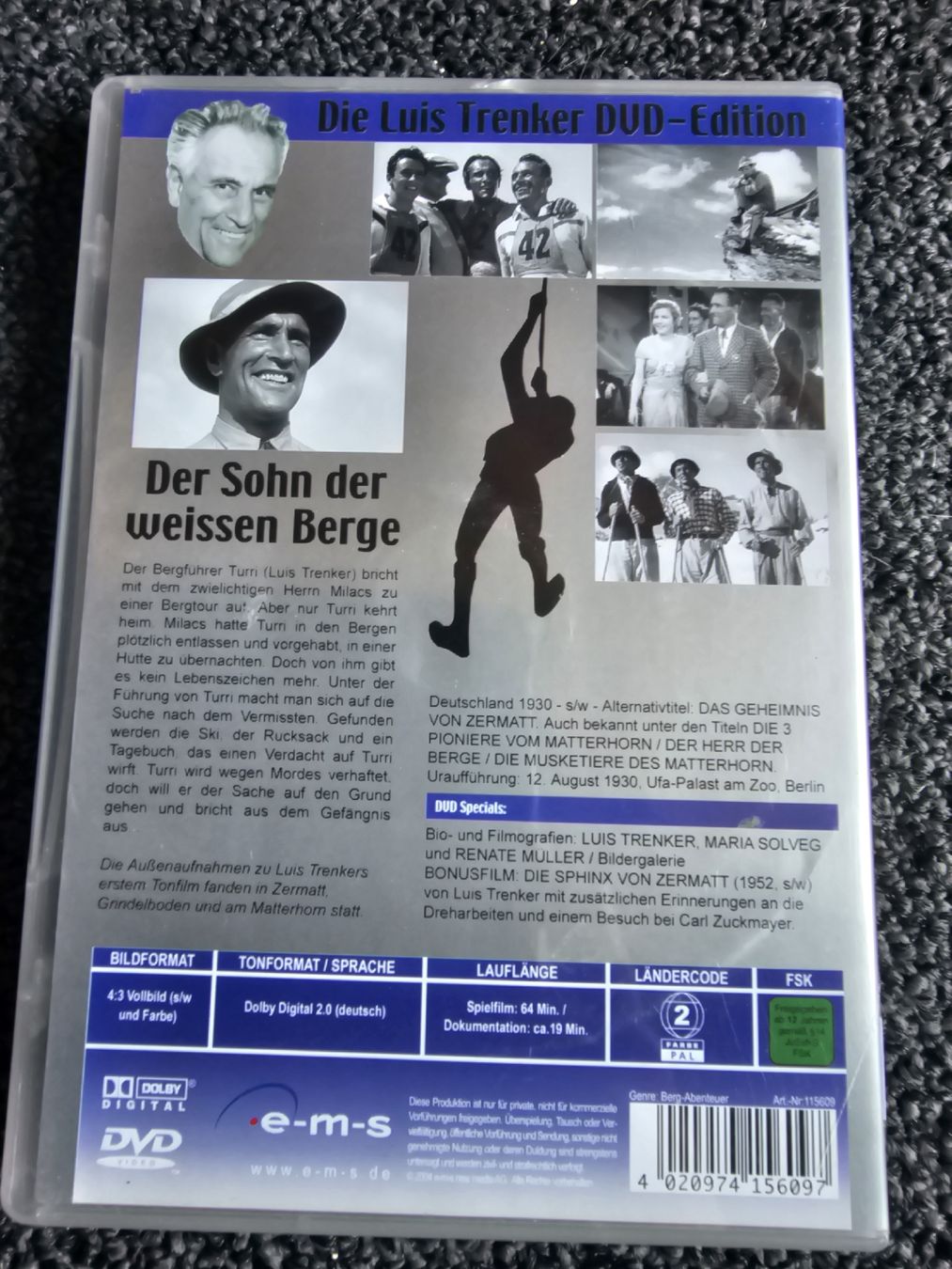 Tutti i DVDs: Luis Trenker (22076) – Usato da Ruswil venduto da jan_bxl5 1