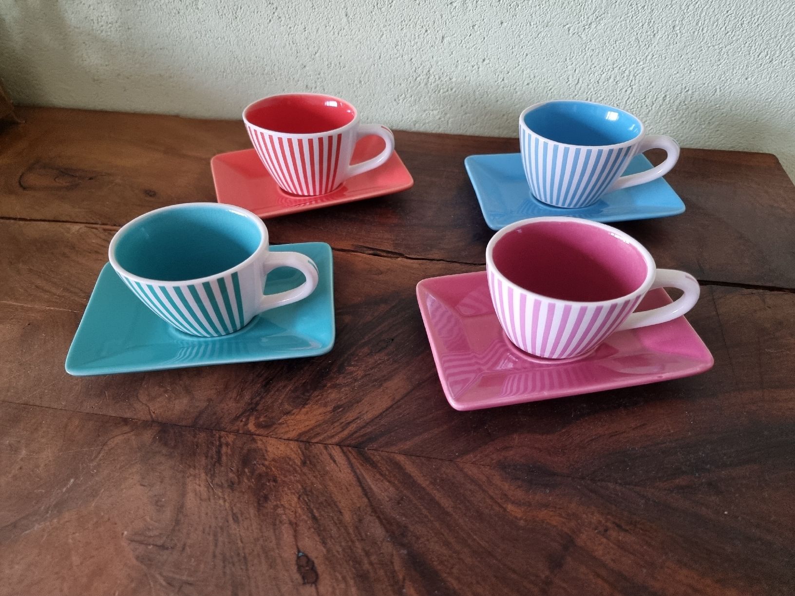 Set di piatti: Vintage Set  4 Espressotassen mit Unterteller – Nuovo (secondo la descrizione) da himmelried venduto da bribuli 3