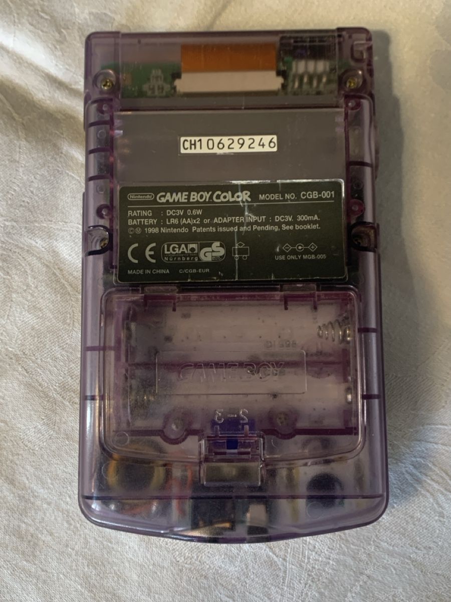 Nintendo Console: Nintendo Game Boy  "Atomic Purple"  + 6 jeux – Usato da Posieux venduto da pha_tnd9 2
