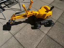 Bagger CAT, Digger Rolly Toys, fahrbar