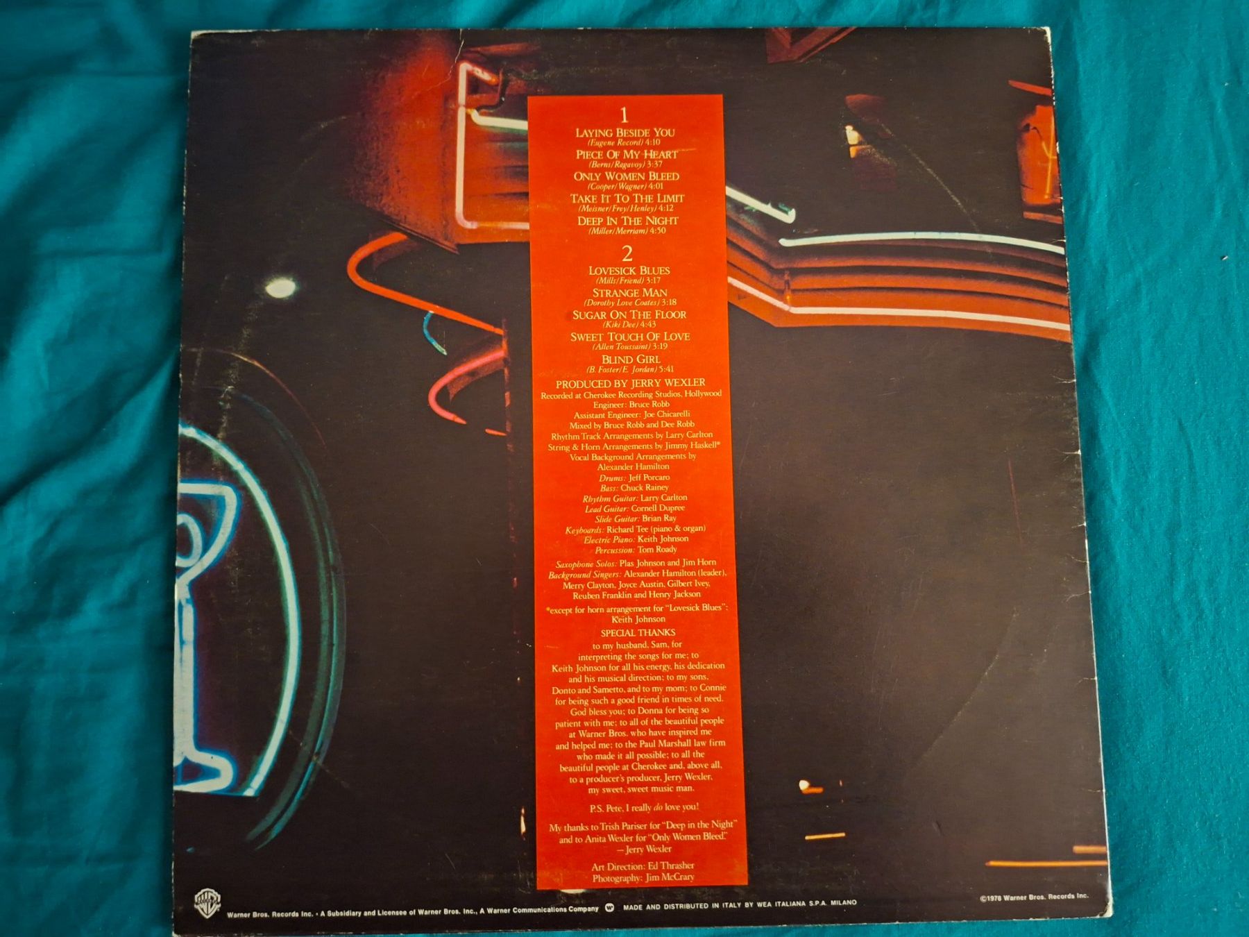 Dischi in vinile: Etta James LP Deep In The Night – Usato da Burg AG venduto da ..machine_rec.. 1