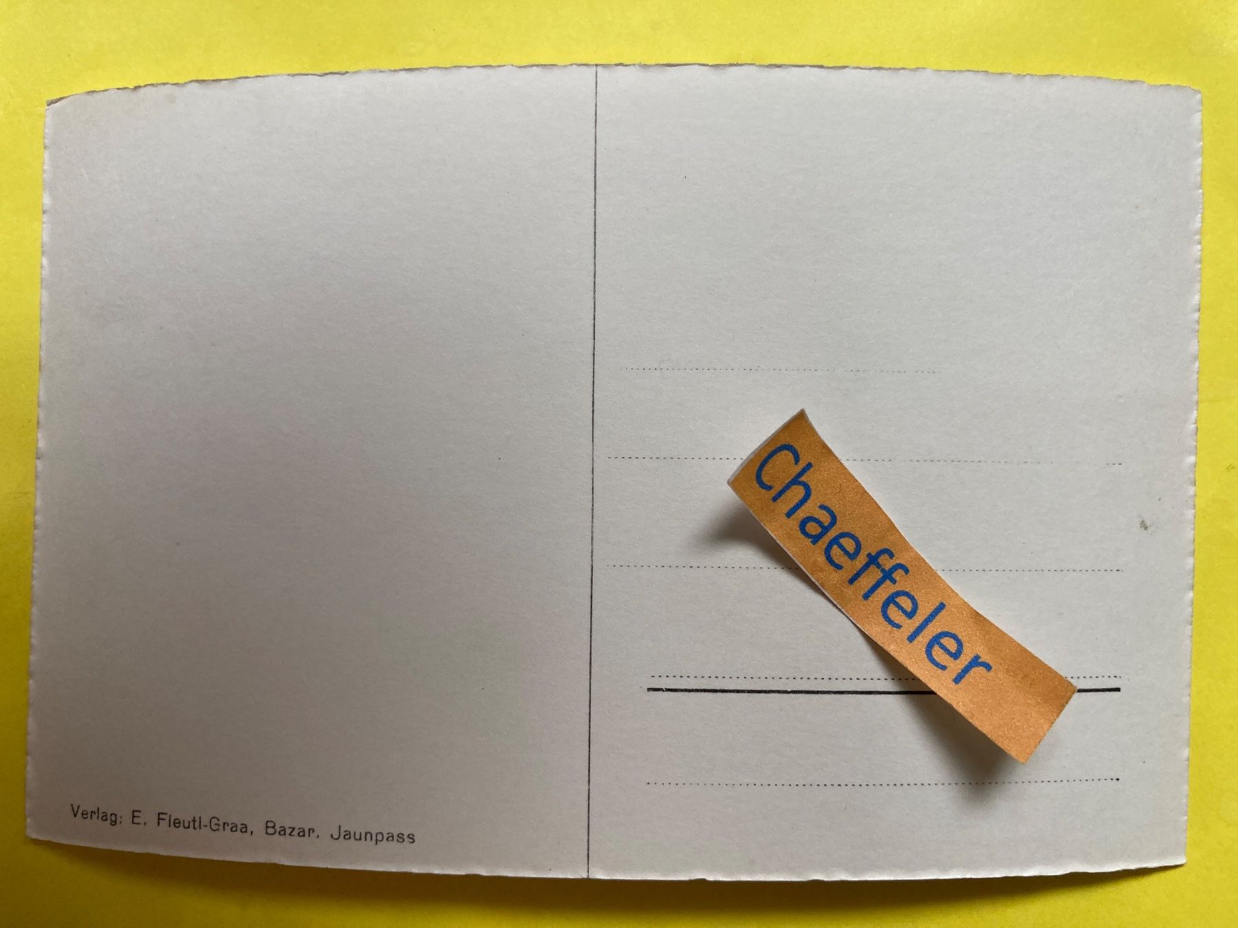 Cartoline postali: 7028 - Lac de Mintsalvens et Moléson – Usato da Zürich venduto da Chaeffeler 1