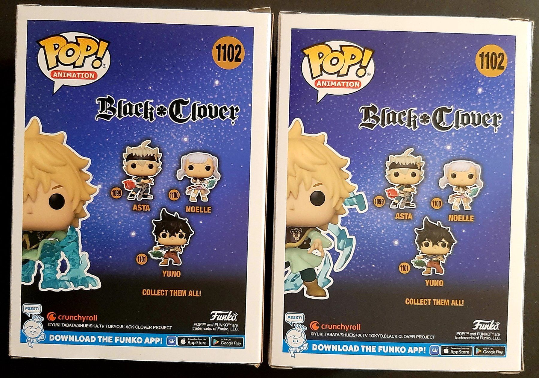 Funko Statuette: Funko Pop Black Cover  Luck Voltia CHASE – Nuovo e nell'imballaggio originale da Montet (Glâne) venduto da KOADA 1