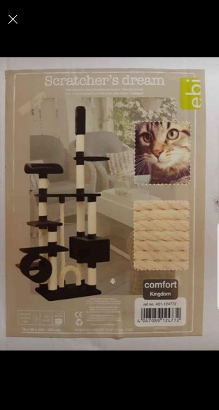 Tiragraffi: Katzenkratzmöbel/Katzenbaum Deluxe – Nuovo e nell'imballaggio originale da Zürich venduto da SelinaSchroedl 1