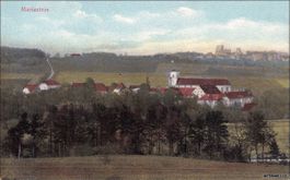 Mariastein SO // Kloster Gesamtansicht ca. 1910