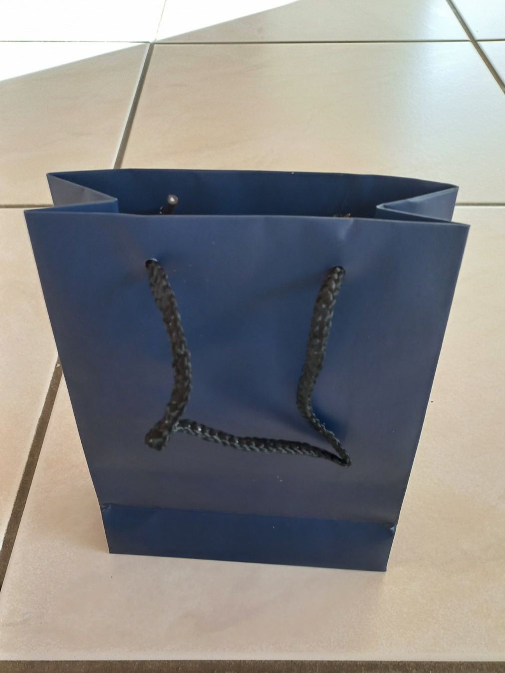 Borse: 10 Geschenkbeutel Papiertasche Dunkelblau – Nuovo e nell'imballaggio originale da Winistorf venduto da acreativ4 1