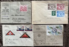 Feldpost Briefe mit Soldatenmarken 